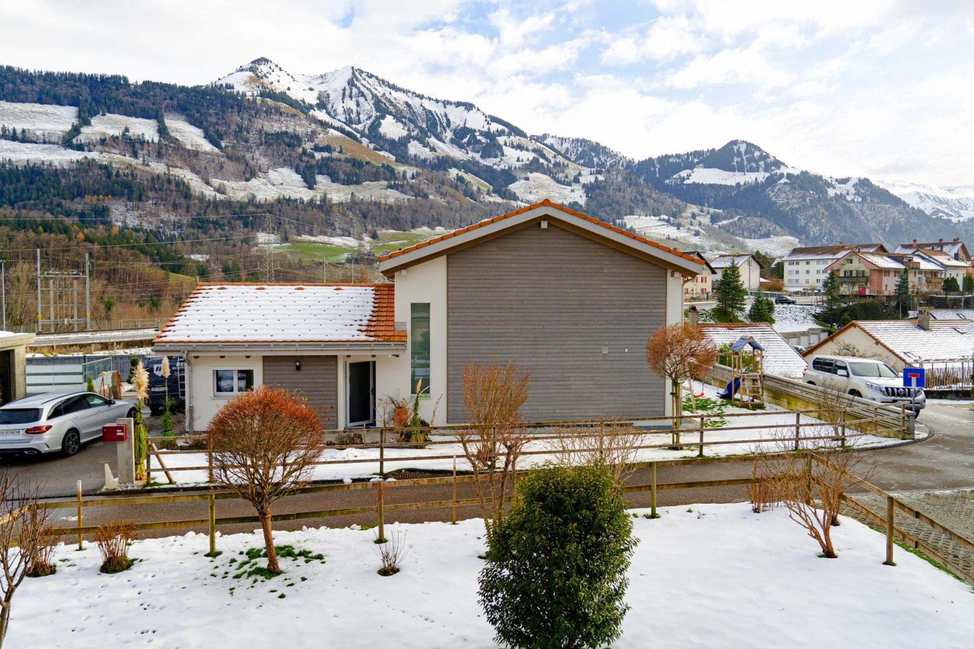 Gruyere Alpes Appartement 3 Chambres Bbq Parking Neirivue Eksteriør bilde